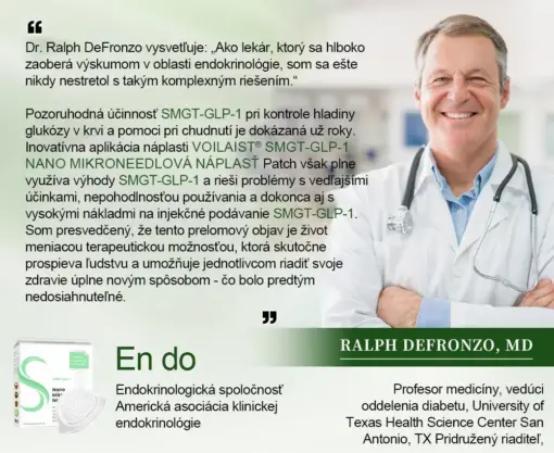 Voilaist® SMGT-GLP-1 Nano Mikroneedlová Náplasť