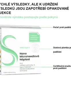 Voilaist® SMGT-GLP-1 Nano Microneedlová Náplast